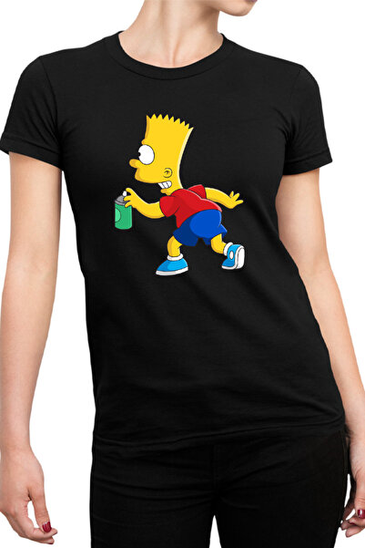 OEM Tricou Femei The Simpsons Spray Son Office Sitcom Heroes Bart
