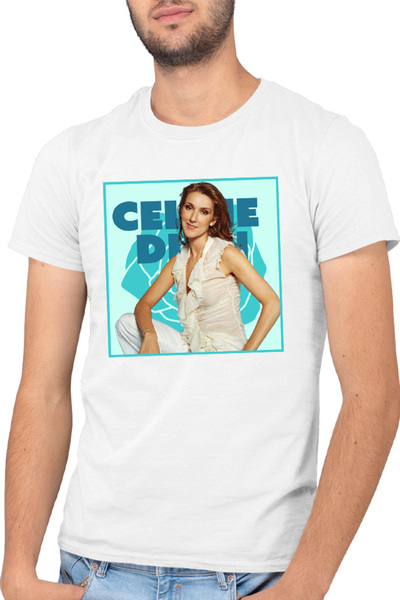 OEM Tricou barbati Celine Dion Singer Album My Heart Will Go On