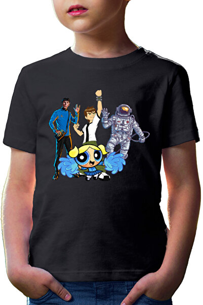 OEM Tricou copii Ben10 Nasa Astronaut Star Trek Bubble