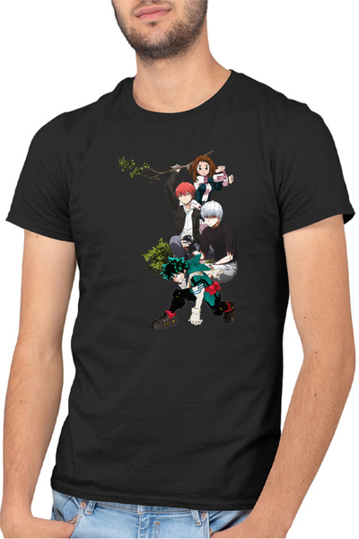 OEM Мъжки трико Assassination Classroom Tokyo Ghoul My Hero Academia