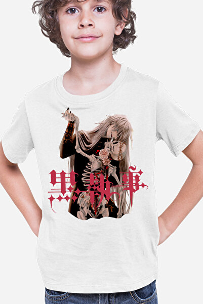 OEM Tricou copii Black Butler Undertaker Shinigami Kill Manga