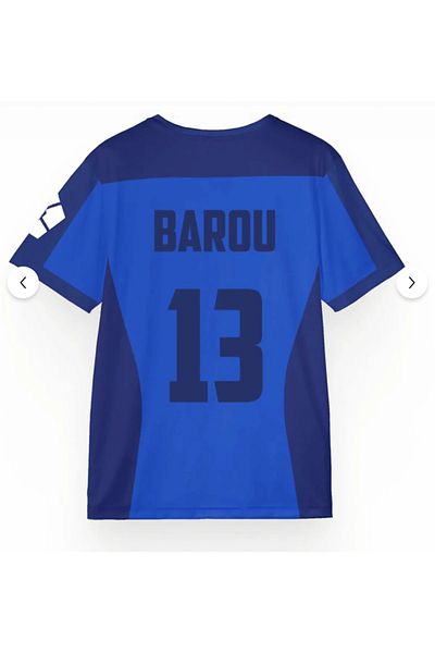 DENOKMODA Blue Lock Blue Barou 13 Unisex Jersey