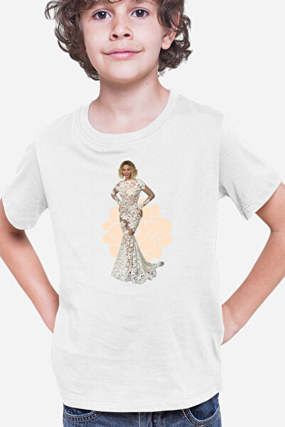 OEM Tricou copii Beyonce μακρύ φόρεμα εκπληκτική κυρία αμερικανικό τραγούδι