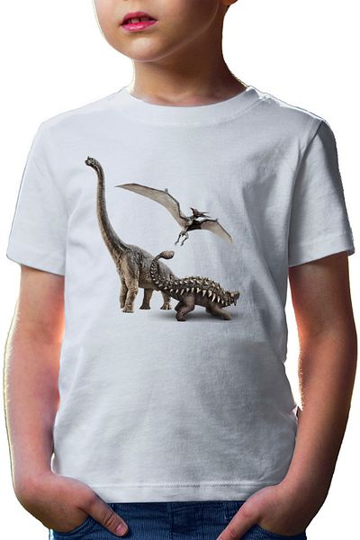 OEM Tricou copii Jurassic Park Ankylosaurus Tyrannosaurus Comet