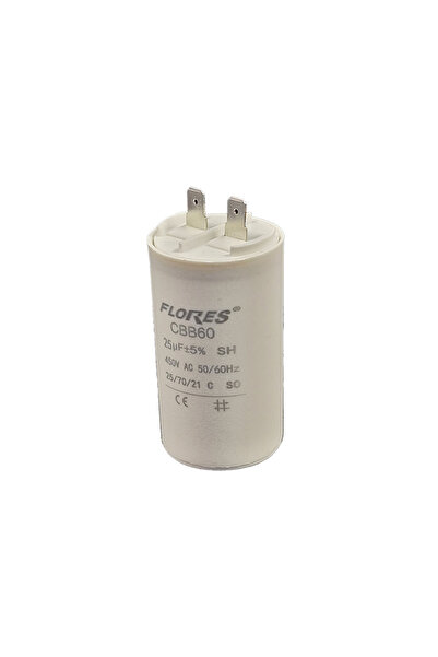 flores Condensator pornire motor, pentru pompe, CBB60, 450 V, 25 μF