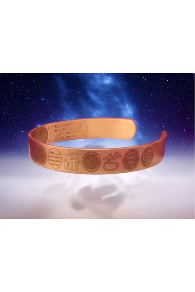 CEZY Double Sided Copper Bracelet - Stylish and Meaningful Accessory