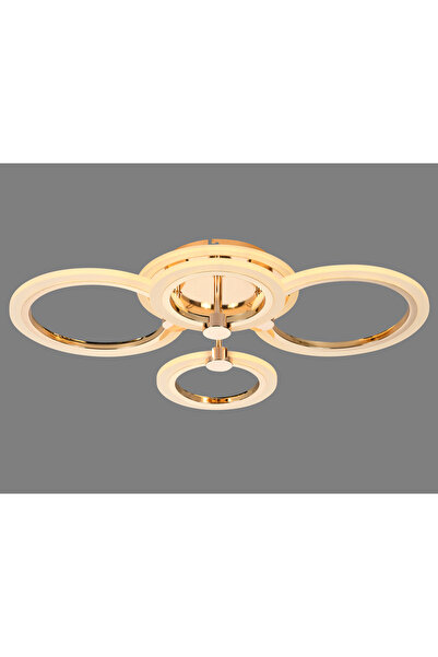 YENİCE AYDINLATMA MQ-7276/2+2 SARI RENK LED AVİZE