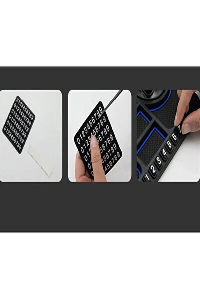 Nabi Market Organizator multifuncțional antiderapant pentru bord, 4 în 1 Nabi Market