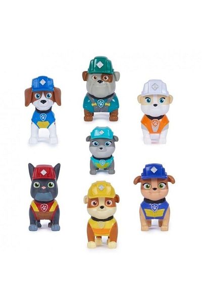 SPIN MASTERR Paw Patrol figure set - Construction Family, Rubble and the team