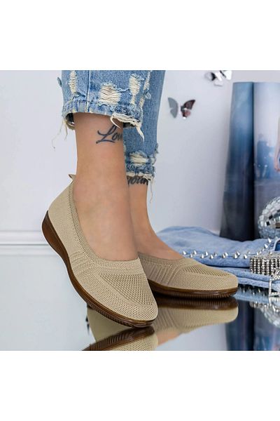 FASHION Ballerina Dama JX-75 Beige