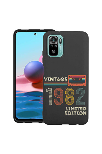 bestcase ® Husă subțire din silicon pentru Xiaomi Redmi Note 10 Pro, 1982 - B...