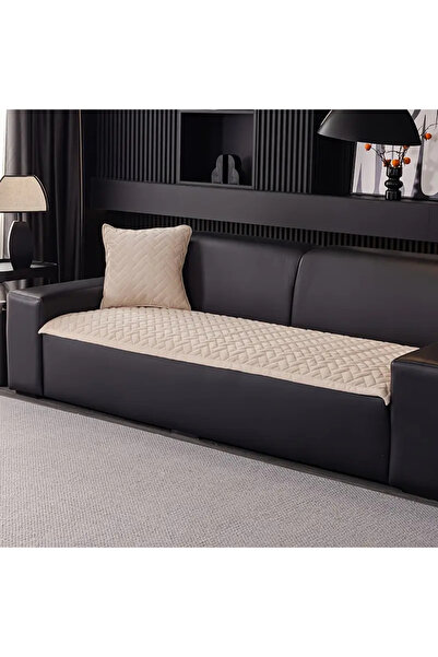 vivamia Kaymaz Taban Kapitone Koltuk örtüsü 70 x 190