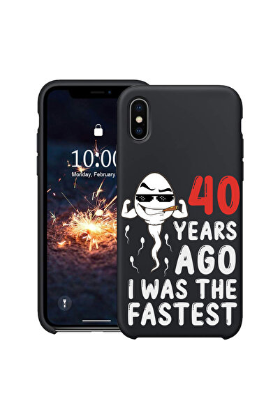 bestcase ® Carcasă subțire din silicon pentru Apple iPhone XS / iPhone X, acu...