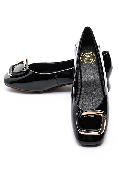 FORMAZIONE Women's Ballerinas 1595-1 Black