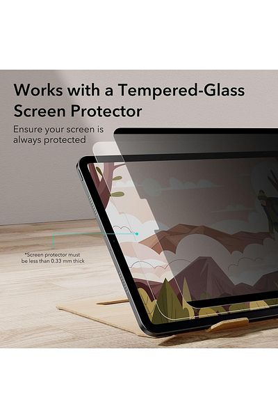 ESR Screen Protector for iPad Pro 12.9 - Magnetic Privacy Screen Protector - Privacy
