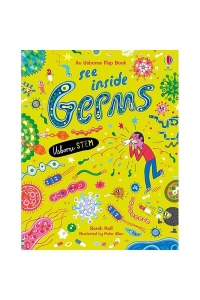 Usborne Publishing Children's Flap Book - See Inside Germs, Usborne
