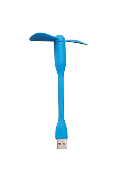 Techsuit Portable USB Fan, 5V - (TUF1) - Blue