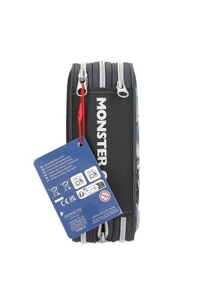 Top Model Pencil case equipped with 3 zippers with Galaxy LED TOPModel