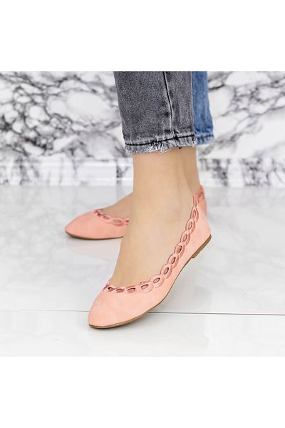 mei Women's Ballerinas HG127 Pink