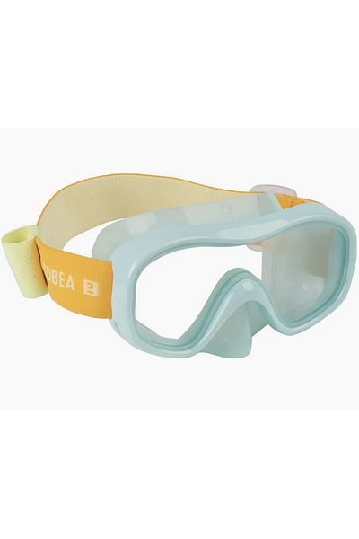 subea Children's Diving Mask - Light Green - 100 Confort