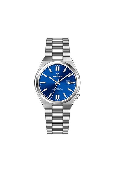 Raymond Rym-0104 Automatic Men's Watch - Miyota Machine - Steel Case and Cord - 2 Years Warranty