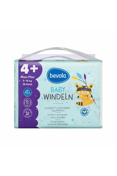 Bevola Diapers No. 4 for Kids 8-15 kg, 38 pcs
