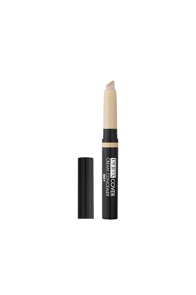 Pupa Milano Liquid concealer with sponge applicator Pupa Milano Cover Cream Concealer, 001, 2.4ml