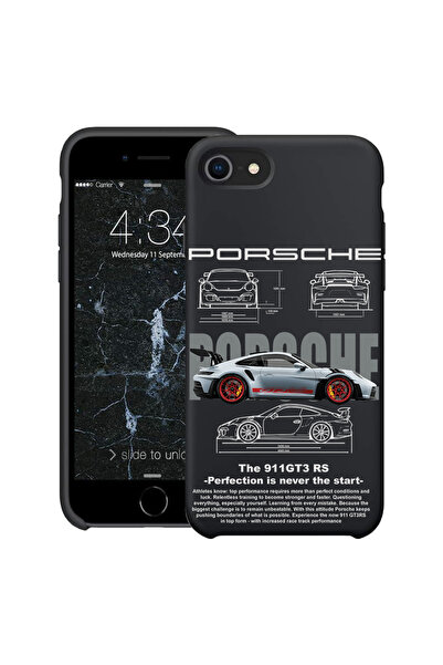 bestcase ® Carcasă subțire din silicon pentru Apple iPhone SE 3 / SE 2 / 7 / ...