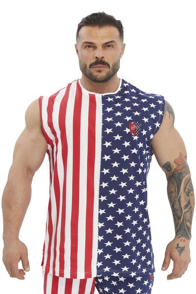 Big Sam Oversize Kolsuz T-shirt Fitness Antrenman Üstü BGSM 2352