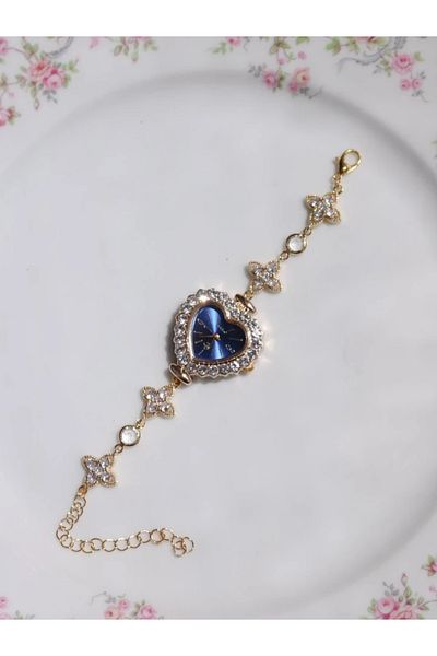 Reorah Collection Ice Heart Clock