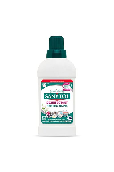 Sanytol White Flowers Scented Clothing Disinfectant, Sanytol, 11 Washes, 500 ml