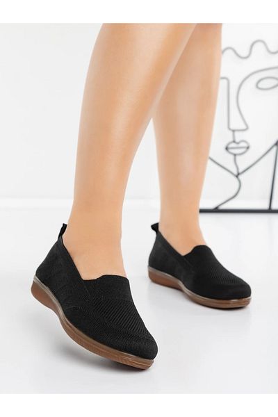 mei Women's Ballerinas 5YA9 Black