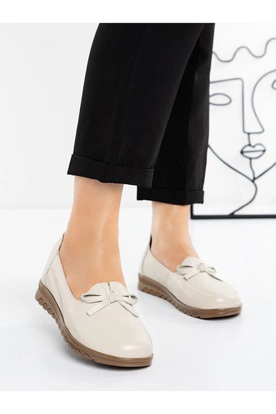 mei Women's Ballerinas 5WZ1 Light Beige