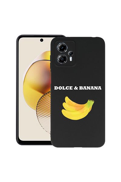 bestcase Husă subțire din silicon pentru Motorola Moto G53, Dolce & Banana, 1399692 B 1858
