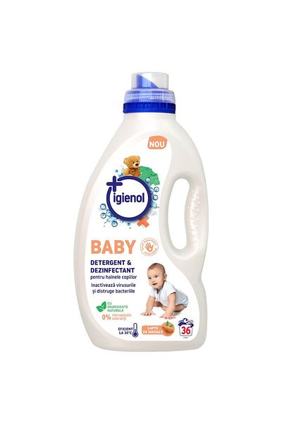 Igienol Liquid Detergent Baby with Almond Milk, 1.8L, 36 washes