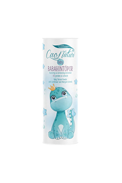 Caonatur Pudra de talc cu galbenele si albastrele Baby 100 ml