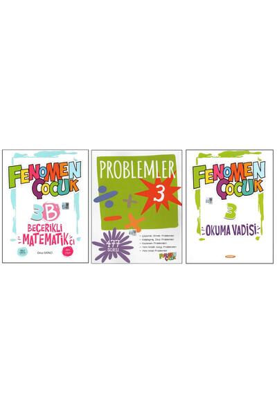 Fenomen Yayıncılık FENOMEN 3. SINIF 3B BECERİKLİ MATEMATİKÇİ+PROBLEMLER+OKUMA...
