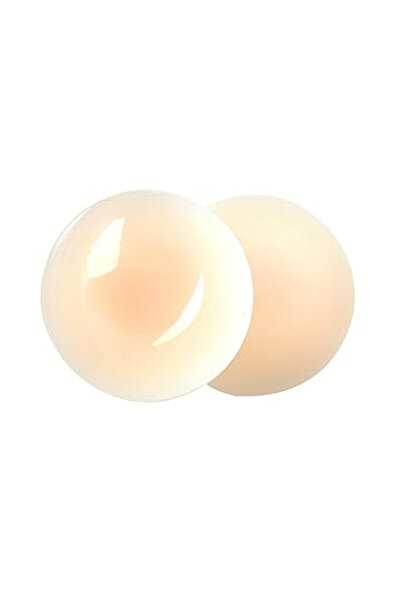 MEZİGARC Göğüs Ucu Kapatıcı Silikon Gizleyici Bant Aparat Nipple Pad Sütyen G...