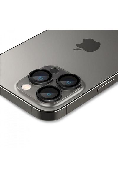 Spigen Camera Film for iPhone 14 Pro / iPhone 14 Pro Max - Glas.tR Optik EZ Fit Pro - Black