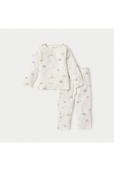 Juniors All-Over Print T-shirt and Pyjama Set