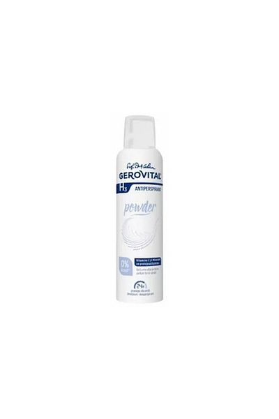 GEROVITAL Deodorant Antiperspirant H3 Powder, Gerovital, 150ml