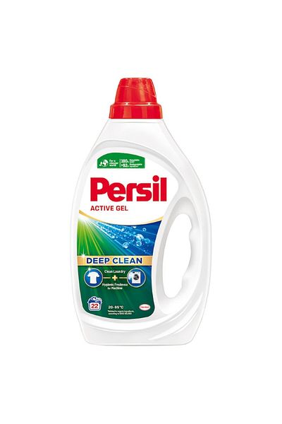 Persil Detergent liquid for white clothes Persil, Active Gel Deep Clean, 22 washes, 0.990L