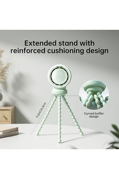 JISULIFE Ventilator portabil 4000mAh - (Life2) - Verde