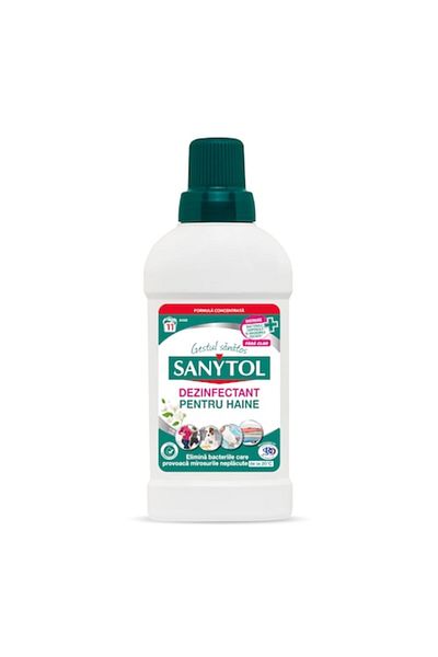Sanytol White Flowers Scented Clothing Disinfectant, Sanytol, 11 Washes, 500 ml