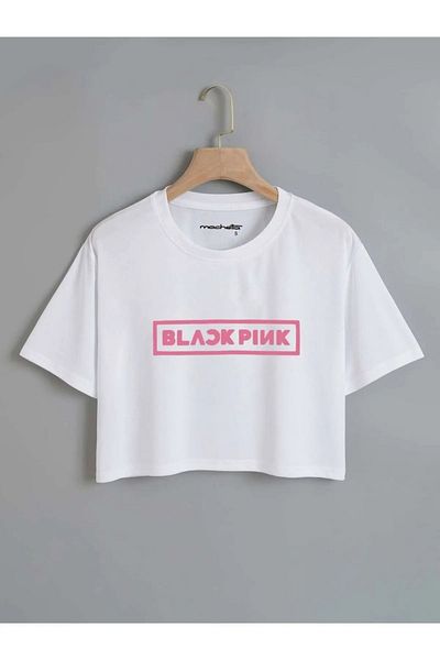 AEMİ Tricou 100% bumbac cu imprimeu Blacpink pentru copii