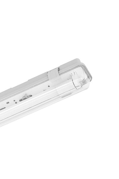Braytron Corp de iluminat neon impermeabil pentru tub LED 1X120CM SG-ABS+PC Sursă de alimentare cu un singur capac