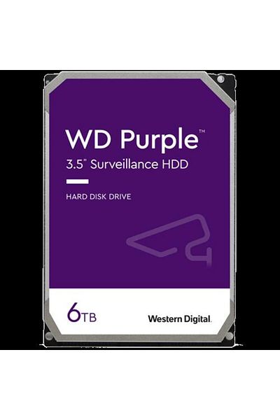 WD Hard disk 6TB - Western Digital PURPLE WD60PURX