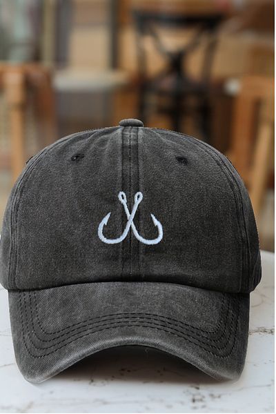 CAP BROS Hat with Hook Embroidery