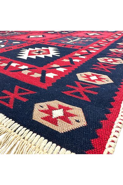 OEM Covor Țesut Tradițional, 2 fețe, 80x200 cm, CTT305