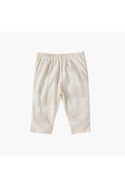 Juniors Rainbow Print T-shirt and Pyjama Set